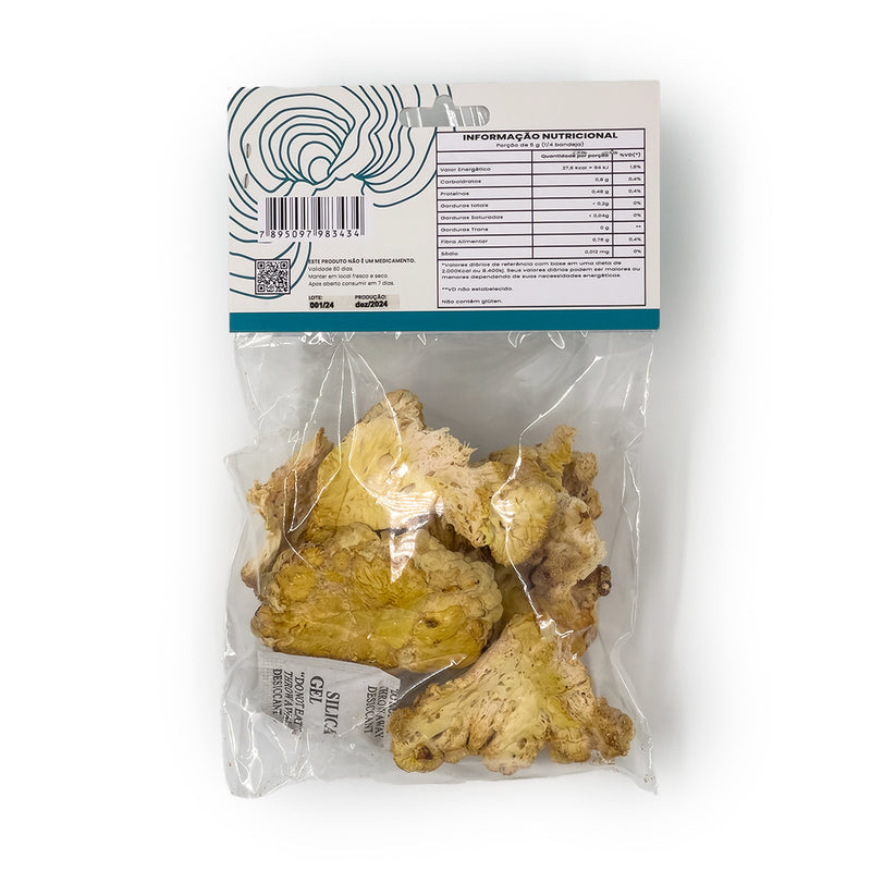 Cogumelo Desidratado em pedaços