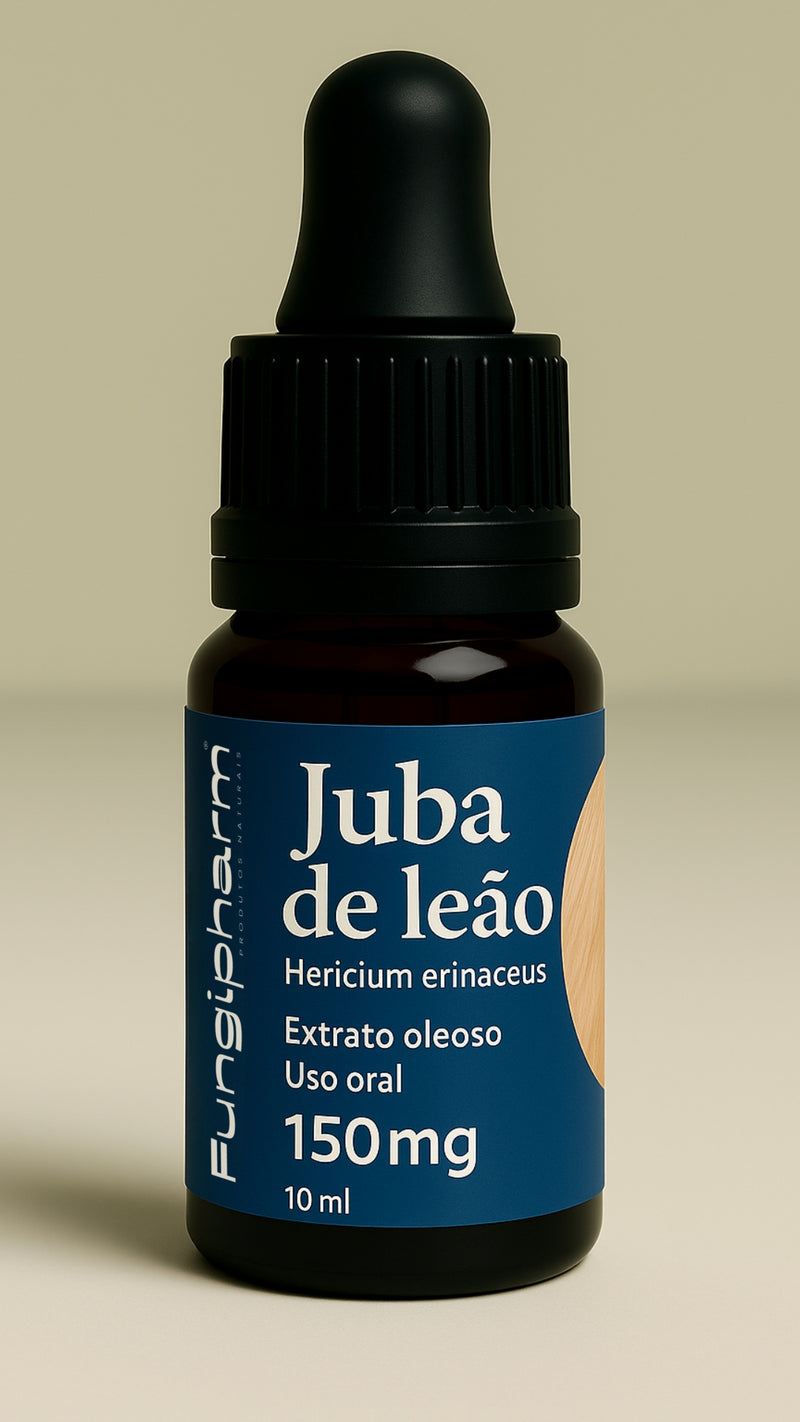 Extrato oleoso em frasco